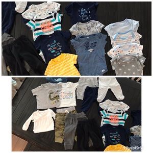 21 piece Bundle of baby clothes